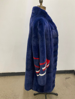 Blue mink red and white mink inserts