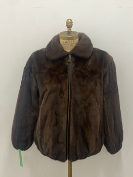 mens brown bomber jacket