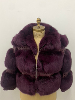 Burgundy Color Ladies with Pyramid Leather