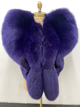Purple Fox Heart Cape