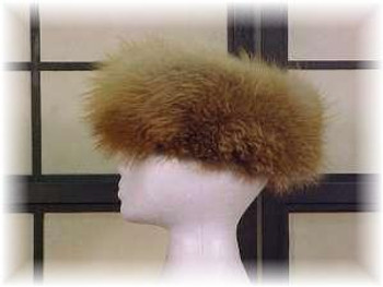 Full Skin Red Fox Head Wrap