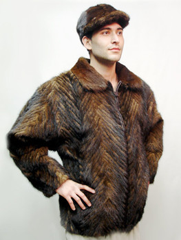 Mahogany Mink Fur Bomber Jacket Mahogany Mink Fur Bomber Jacket