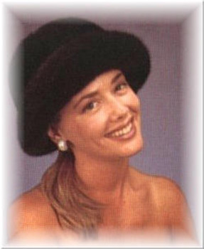 Soft Mink Double Fur Brim Hat Soft Mink Double Fur Brim Hat
