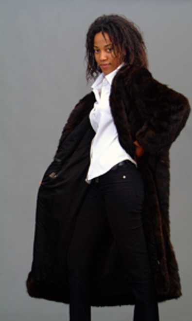 Vintage Black Fox Sectional Coat  Vintage Black Fox Sectional Coat Fur Origin: USA Manufacturing: USA Vintage is a Pre-Owned Or Estate Piece One Of a kind, From Our Fur Collections "Sold as Is" All Sales are Final