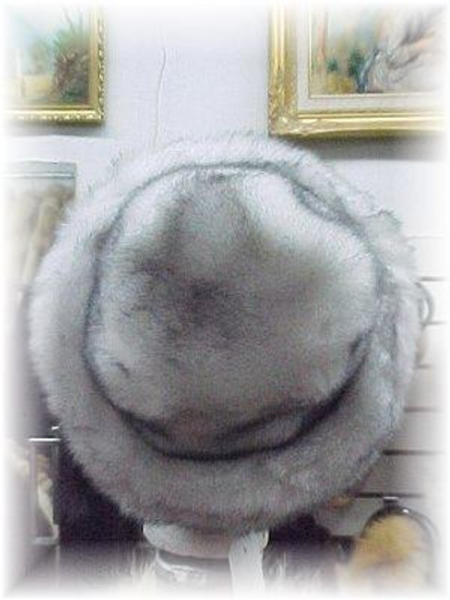 Blue Fox' Style Faux Pitcher Hat Manufacturing: USA Top Quality Faux Fur "Blue Fox" Coloring