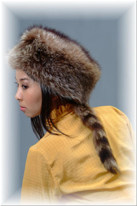 Fur Hat Buy Raccoon "Daniel Boone Raccoon Fur Hat Coonskin Cap Fur Origin: USA Manufactured: USA