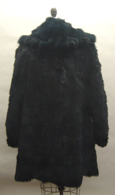 Black Fox 3/4 Fur Jacket with Flare Style 3/4 Brown Fox Fur Jacket Genuine Fox Fur Design Fur Collection Fur Origin: Norway Manufactured: USA