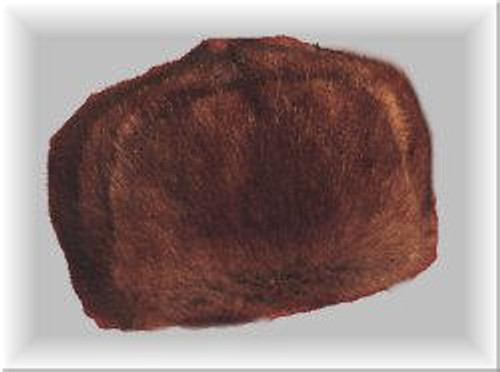 Russian Trooper Fur Hat  Russian Trooper Fur Hat Full Skin Fur Hat Hat Shown In Muskrat Fur Choice Of Colors
