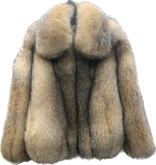 HUGO - Oversized-fit coat in faux fur with full lining