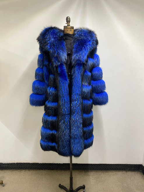 Finnraccoon Dyed Blue Jacket