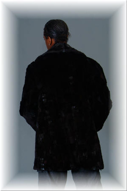 3/4 Mink Fur Jacket w/ Notch Collar 3/4 Mink Fur Jacket w/ Notch Collar Mink Fur collar Shown Color Shown is Ranch Notch Collar Shown Fur Origin: USA Manufacturing: USA