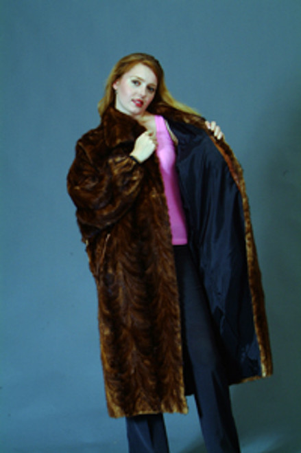 Vintage Fur Mink Sectional Long Coat  Vintage Fur Mink Sectional Long Coat Fur Origin: USA Manufacturing: USA Vintage is a Pre-Owned Or Estate Piece One Of a kind, From Our Fur Collections "Sold as Is" All Sales are Final