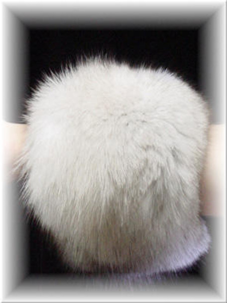 Natural Blue Fox Fur Cuffs Natural Blue Fox Fur Cuffs Genuine Fur Width: 3 Inches Fur Origin: Norway Manufactured: USA