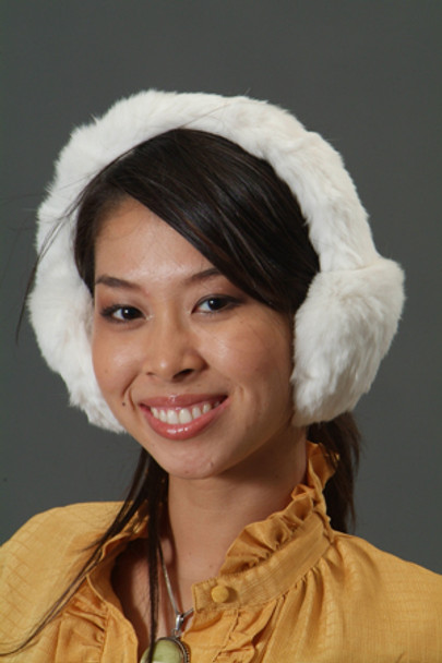 White Rabbit Fur Earmuffs White Rabbit Fur Earmuffs One Size Fits Most Fur Origin: USA Manufactured: USA