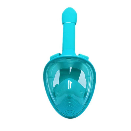 Underwater Snorkeling Full Face Swimming Mask Set; Scuba Diving Respirator Masks Anti Fog Safe Breathing For Kids Adult Swimming Diving Beach