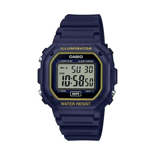 Casio Men's Digital Illuminator Sport Watch, Navy Resin F108WH-2A2