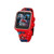 Marvel Spider Man iTime Unisex Touchscreen Smart Watch with Silicone Strap and Red Case 42MM