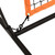 vidaXL Golf Practice Net Black and Orange 84.6"x42.1"x85" Polyester