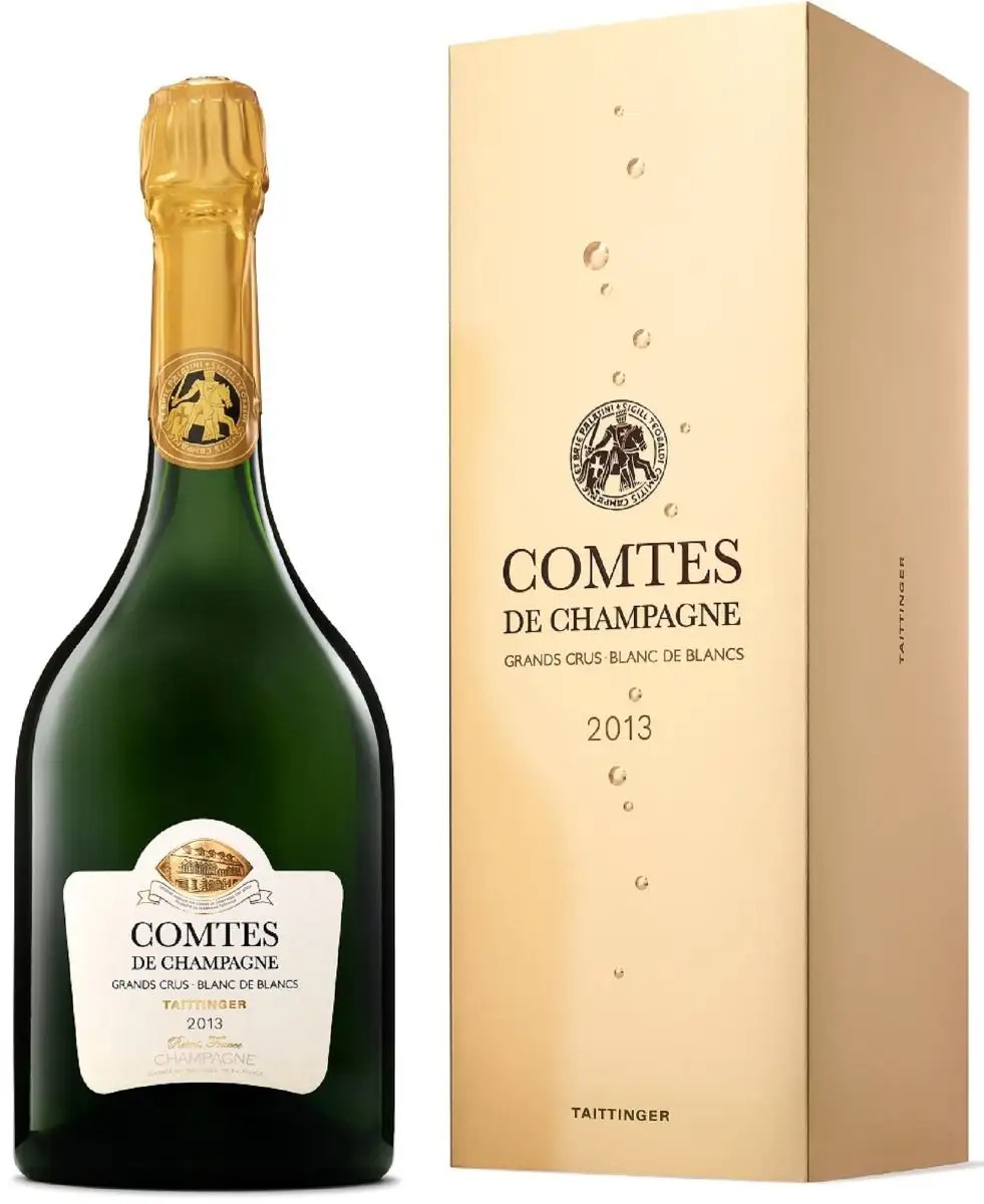 Taittinger Comtes de Champagne 3本セット Taittinger Comtes de Champagne Blanc de Blancs Brut 2013 - TESSA'S
