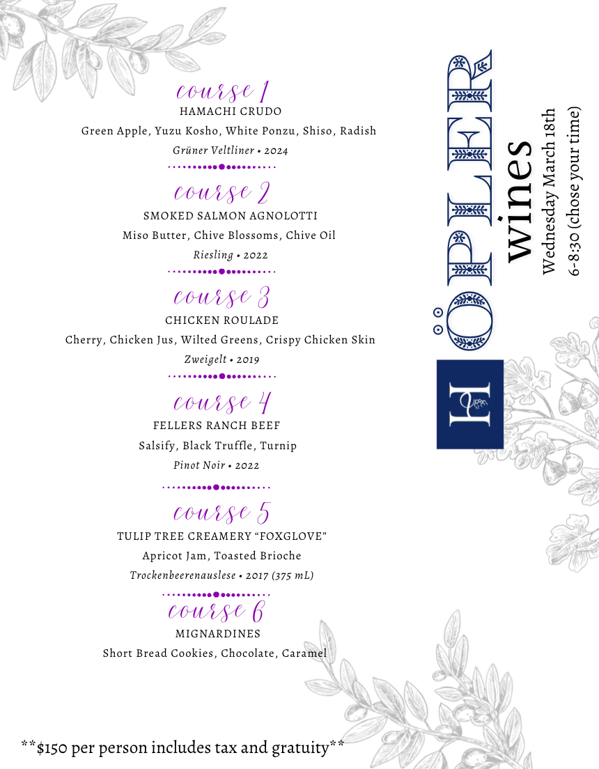 HÖPLER @ OUR PALADAR