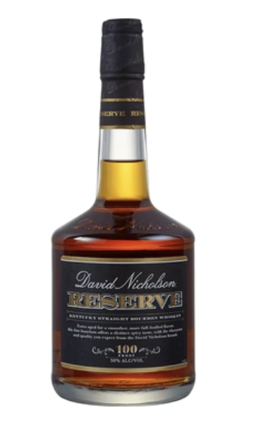 David Nicholson Reserve Kentucky Straight Bourbon Whiskey 100 Proof