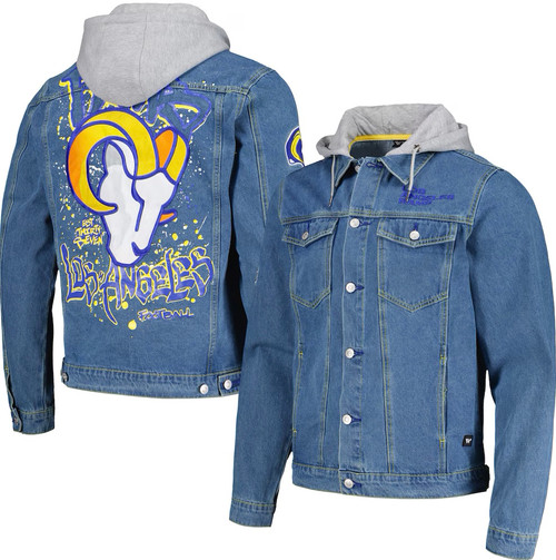 Men’s Los Angeles Rams Denim Jacket