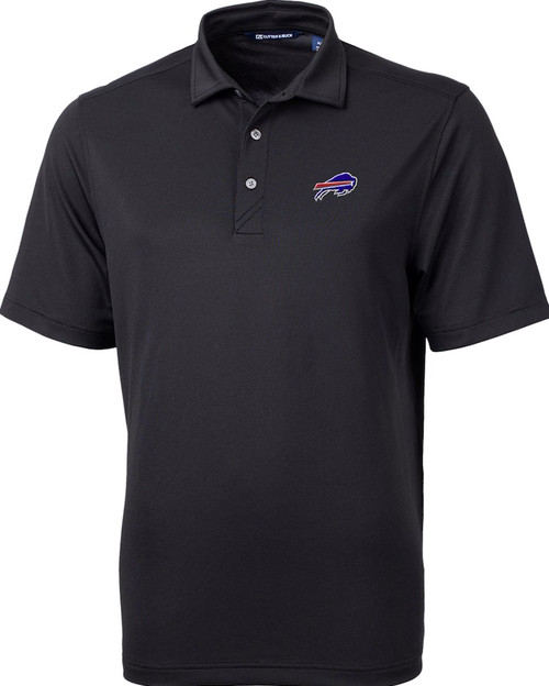 Men’s Buffalo Bills Cutter & Buck Black Recycled Polo