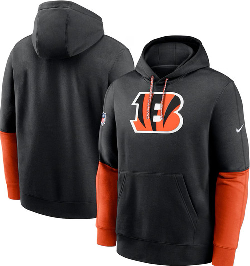 Men’s Cincinnati Bengals Nike Black Sideline Pullover Hoodie