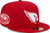 Men’s Arizona Cardinals New Era Scarlet 2006  Inaugural Season Main Patch 59FIFTY Fitted Hat