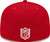 Men’s Arizona Cardinals New Era Scarlet 2006  Inaugural Season Main Patch 59FIFTY Fitted Hat