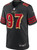 Men’s San Francisco 49ers Nick Bosa Nike Black 2025 Rivalries Collection Game Jersey