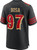 Men’s San Francisco 49ers Nick Bosa Nike Black 2025 Rivalries Collection Game Jersey