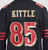 Men’s San Francisco 49ers George Kittle Nike Black 2025 Rivalries Collection Game Jersey