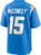 Men’s Los Angeles Chargers Ladd McConkey Nike Powder Blue Player Game Jersey