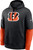 Men’s Cincinnati Bengals Nike Black Sideline Pullover Hoodie