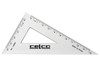 Celco 60 Degree Set Squares 14cm Clear 0307550