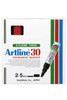 Artline 30 Permanent Marker 5mm Chisel Nib Assorted BOX12 103041