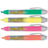 Artline 63 Clix Highlighter Retractable 4mm Chisel Nib Assorted Pack 6 BOX12 106341