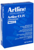 Artline 63 Clix Highlighter Retractable 4mm Chisel Nib Assorted Pack 6 BOX12 106341