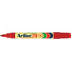 Artline 70 Permanent Marker 1.5mm Bullet Nib Red BOX12 107002