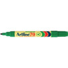 Artline 70 Permanent Marker 1.5mm Bullet Nib Green BOX12 107004