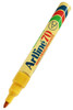 Artline 70 Permanent Marker 1.5mm Bullet Nib Yellow BOX12 107007