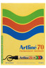 Artline 70 Permanent Marker 1.5mm Bullet Nib Light Blue BOX12 107013