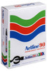 Artline 90 Permanent Marker 5mm Chisel Nib Red BOX12 109002