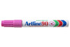 Artline 90 Permanent Marker 5mm Chisel Nib Pink BOX12 109009