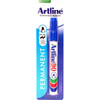 Artline 90 Permanent Marker 5mm Chisel Nib Blue Hangsell X CARTON of 12 109063