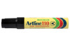 Artline 110 Permanent Marker 4mm Bullet Nib Black BOX6 111001