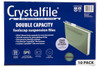 Crystalfile Complete Suspension Files Foolscap Double Cap Pack 10 X CARTON of 5 11127CY