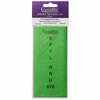 Crystalfile Inserts A-Z Green Pack 60 X CARTON of 25 111543C