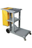 Cleanlink JanitorS Trolley 3 Tier Grey 12014